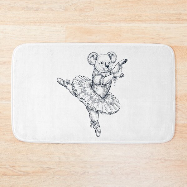Item preview, Vintage Koala Ballet Dancer Ballerina Animal Lover designed and sold by dian-rody-crest.