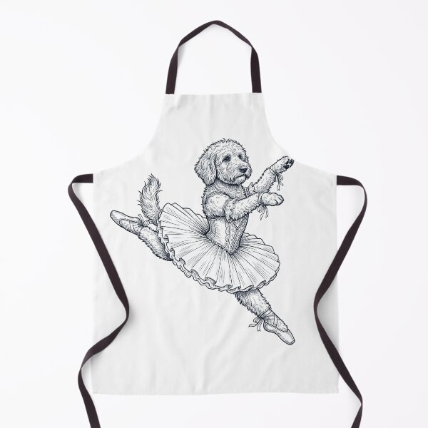 Item preview, Vintage Labradoodle Ballet Dancer Ballerina Dog Lover designed and sold by dian-rody-crest.