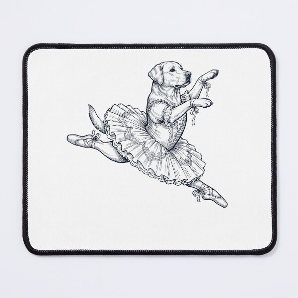 Item preview, Vintage Labrador Retriever Ballet Dancer Ballerina Dog Lover designed and sold by dian-rody-crest.