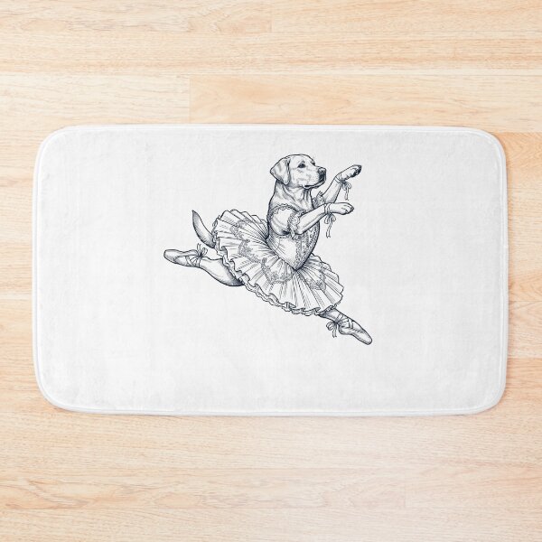 Item preview, Vintage Labrador Retriever Ballet Dancer Ballerina Dog Lover designed and sold by dian-rody-crest.