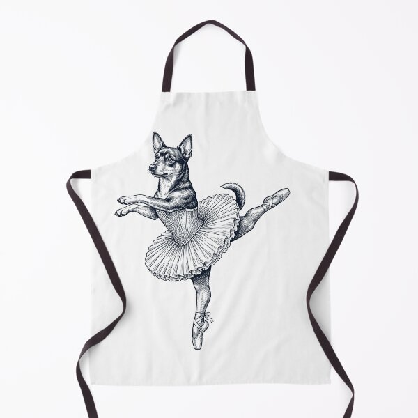 Item preview, Vintage Lancashire Heeler Ballet Dancer Ballerina Dog Lover designed and sold by dian-rody-crest.