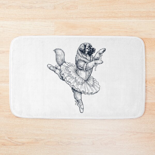 Item preview, Vintage Leonberger Ballet Dancer Ballerina Dog Lover designed and sold by dian-rody-crest.