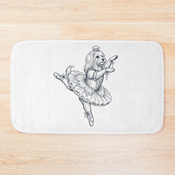 Item preview, Vintage Maltese Ballet Dancer Ballerina Dog Lover designed and sold by dian-rody-crest.