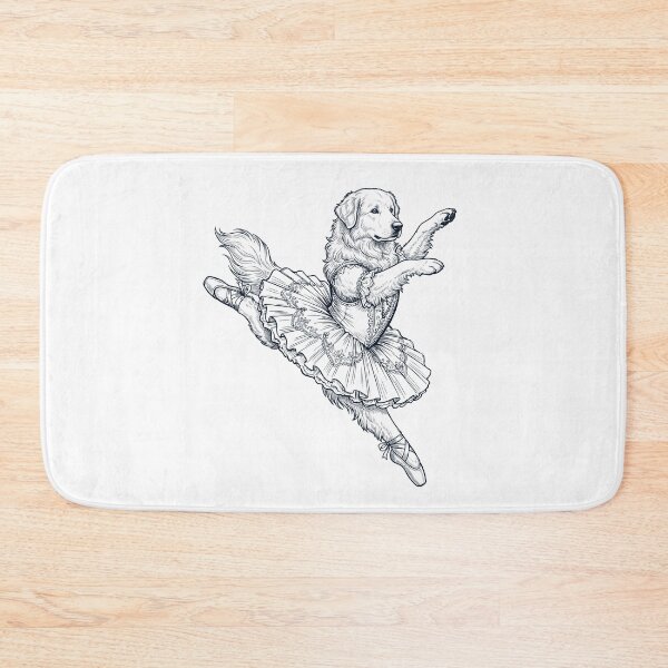 Item preview, Vintage Maremma Sheepdog Ballet Dancer Ballerina Dog Lover designed and sold by dian-rody-crest.