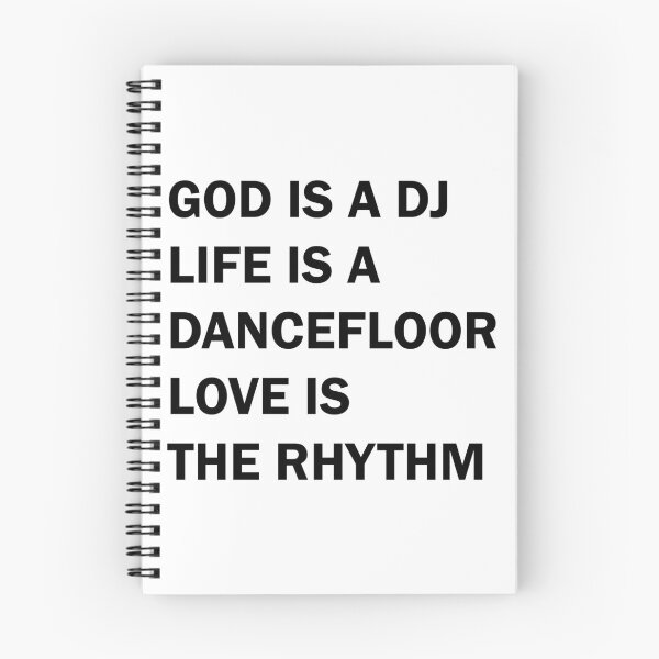 Item preview, God is a dj, Life is a dancefloor, Love is the rhythm designed and sold by VENDRI1.