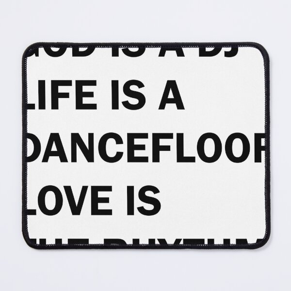Item preview, God is a dj, Life is a dancefloor, Love is the rhythm designed and sold by VENDRI1.