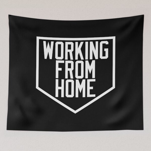 Item preview, Working from Home designed and sold by pink-beagle.