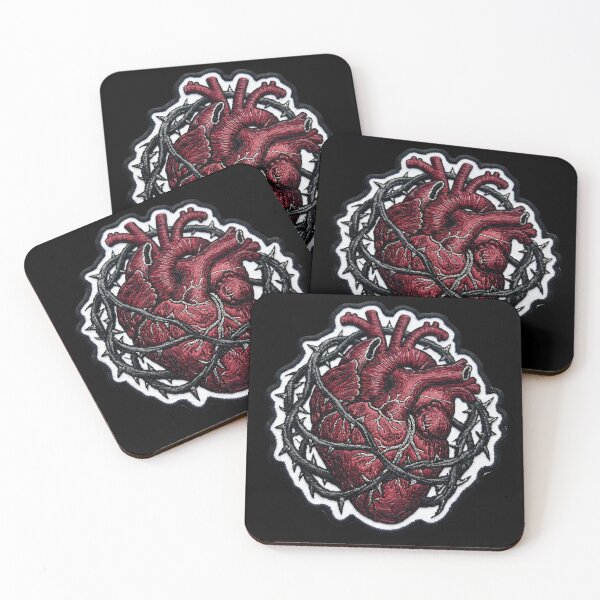 Item preview, Anatomical Heart Wrapped in Thorns designed and sold by David Mateo ArtWorks.