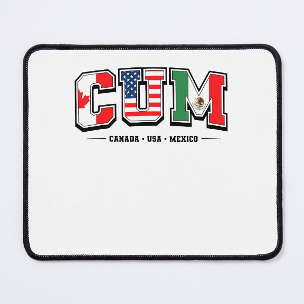 Item preview, CUM Canada USA Mexico Funny Soccer Fan Parody designed and sold by KAWKAW-DRHM.