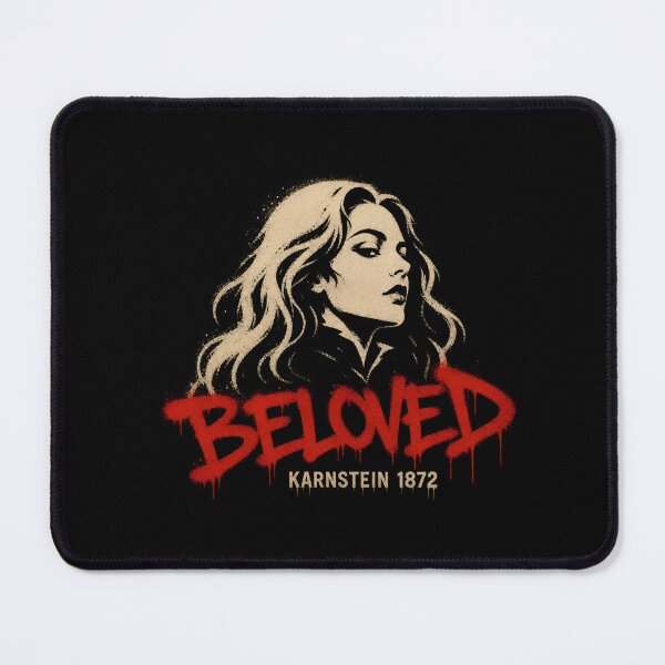 Item preview, Carmilla Beloved Karnstein 1872 Gothic Graffiti Vampire Art designed and sold by Fenay Designs.