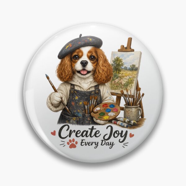 Item preview, Create Joy Blenheim Cavalier designed and sold by SpottyRainbow.