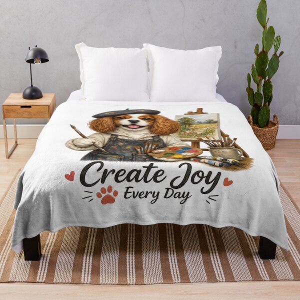 Item preview, Create Joy Blenheim Cavalier designed and sold by SpottyRainbow.