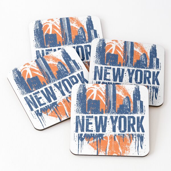 Item preview, New York Basketball Skyline Splash designed and sold by Ekracreatives.
