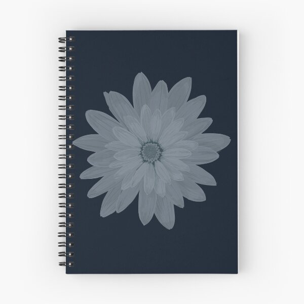 Item preview, Moody Faded Daisy on Dark Navy Blue... designed and sold by Jyoti-Quotes.