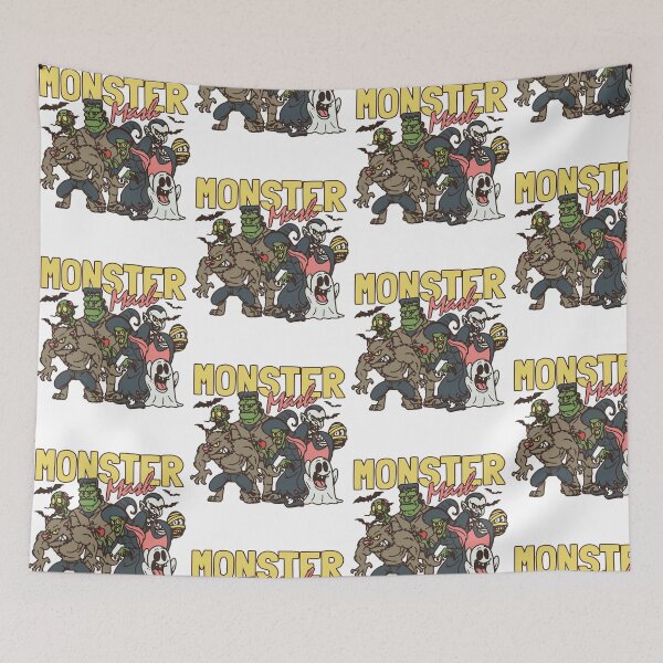 Item preview, Monster Mash Classic Halloween Monsters Party designed and sold by KAWKAW-DRHM.