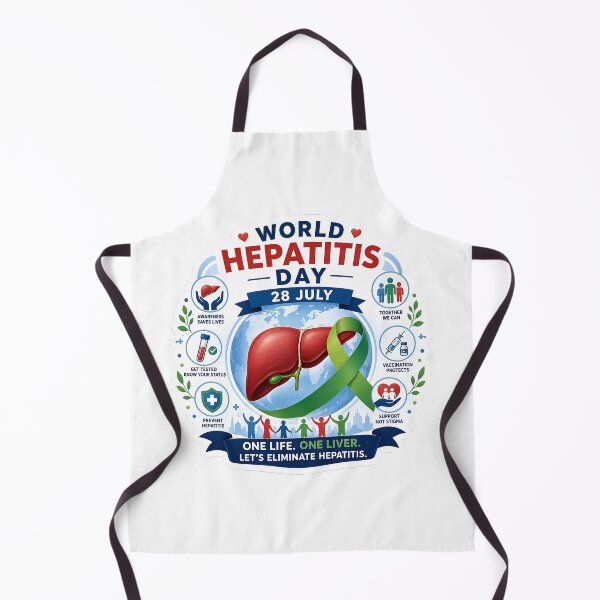 Item preview, World Hepatitis Day Awareness Sticker – One Life, One Liver (28 July) designed and sold by Artisan Finds Online.