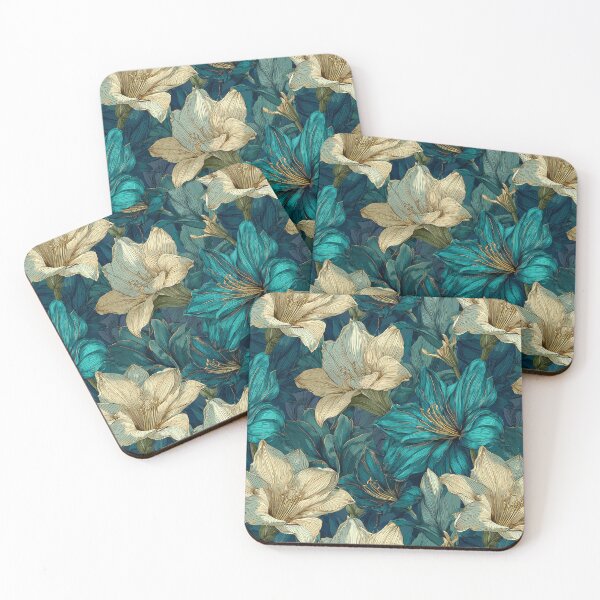 Item preview, Petaled Amaryllis Print  - Birthday Flower Pattern   - Best Friend Gifts designed and sold by RoyalStarsPatts.