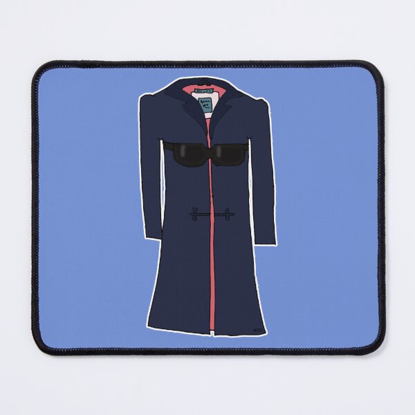 Item preview, Funny Invisible Cyberpunk Coat | Cute Sarcastic Sci-Fi Spy Meme designed and sold by MyxaART.