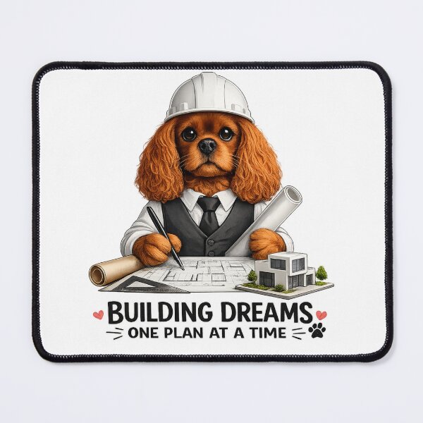 Item preview, Building Dreams Ruby Cavalier designed and sold by SpottyRainbow.