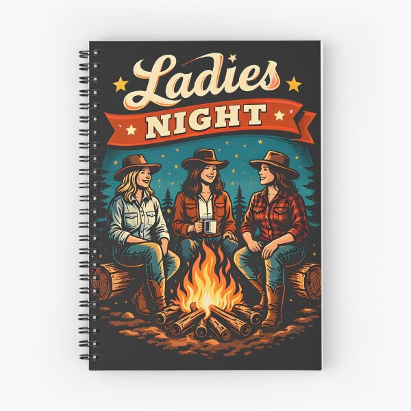 Item preview, Cowgirl Ladies Night Campfire designed and sold by legendaryskins.