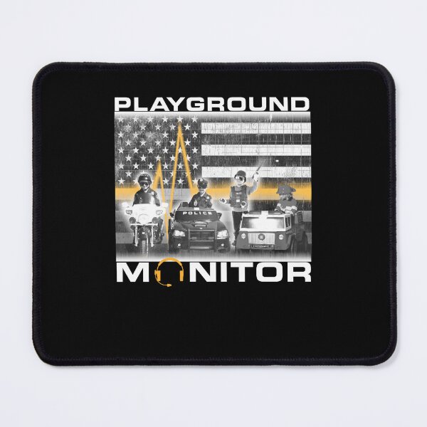Item preview, Playground Monitor Retro School Safety Patrol American Flag designed and sold by PixlCrypt.