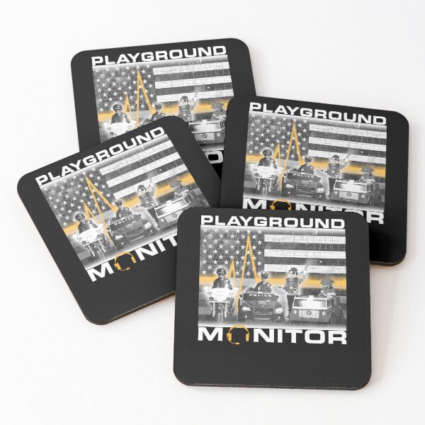 Item preview, Playground Monitor Retro School Safety Patrol American Flag designed and sold by PixlCrypt.