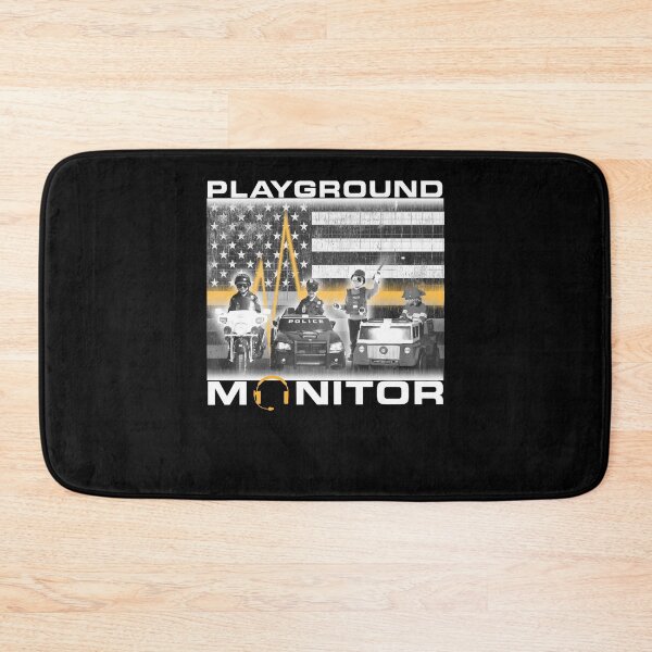 Item preview, Playground Monitor Retro School Safety Patrol American Flag designed and sold by PixlCrypt.