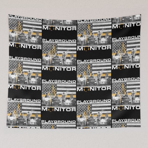 Item preview, Playground Monitor Retro School Safety Patrol American Flag designed and sold by PixlCrypt.