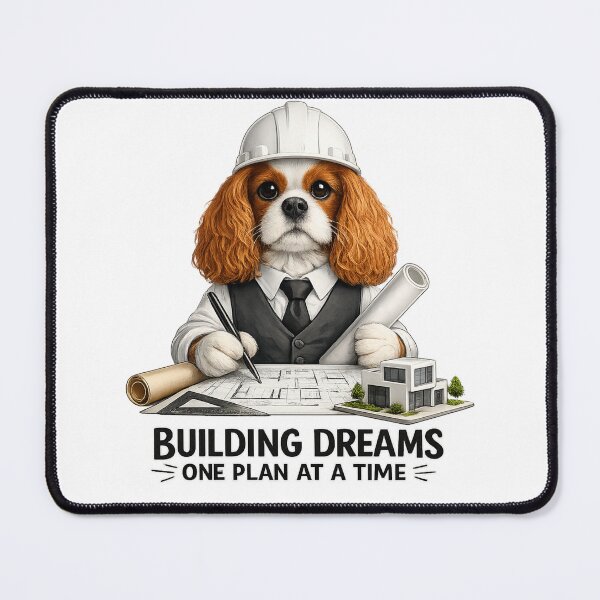 Item preview, Building Dreams Blenheim Cavalier designed and sold by SpottyRainbow.