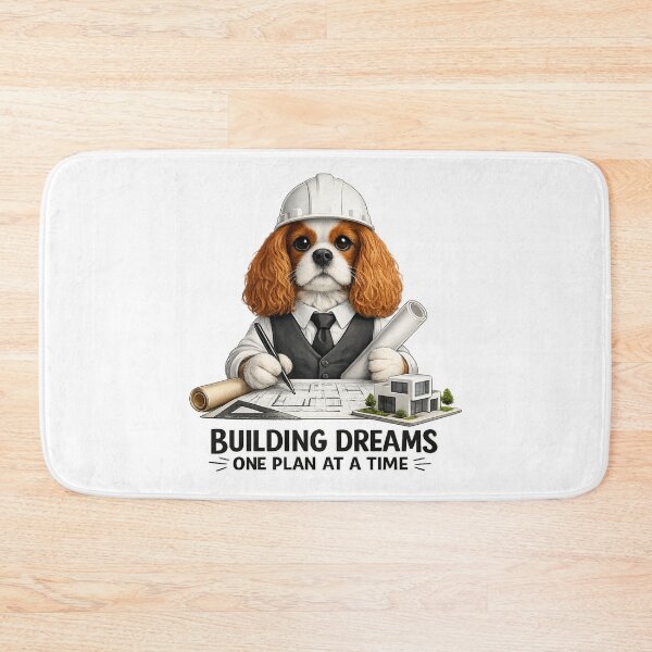 Item preview, Building Dreams Blenheim Cavalier designed and sold by SpottyRainbow.