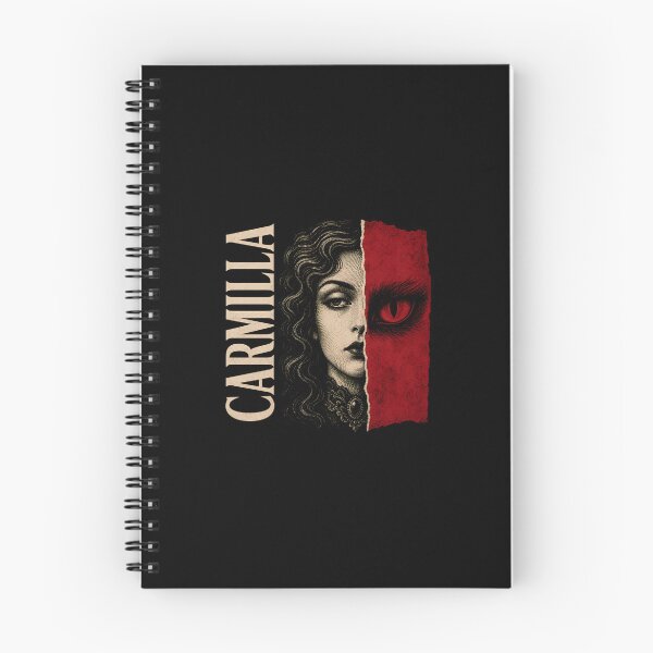 Item preview, Carmilla Torn Portrait Red Vampire Eye Gothic Horror Art designed and sold by Fenay Designs.