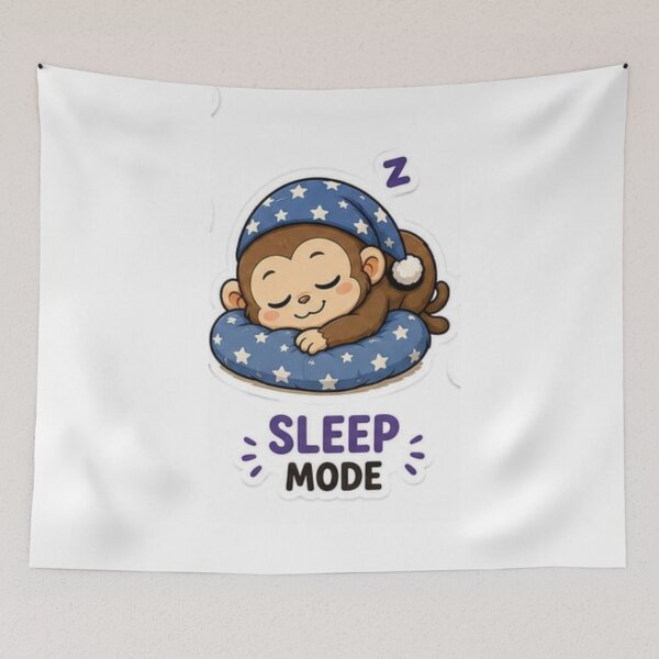 Item preview, Sleep Mode Monkey designed and sold by layalistoresa.