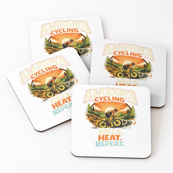 Item preview, Hills. Heat. Repeat. Alabama Cycling designed and sold by DPBTees70.