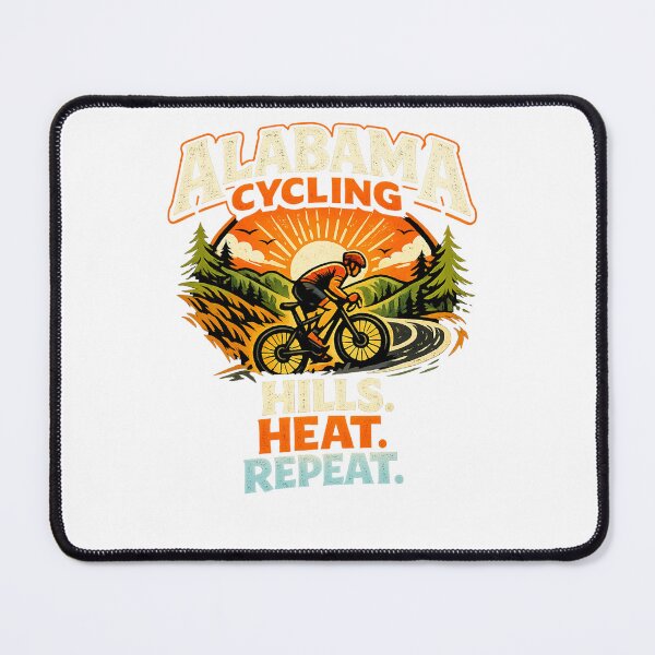 Item preview, Hills. Heat. Repeat. Alabama Cycling designed and sold by DPBTees70.