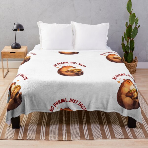 Item preview, Cute Kawaii Capybara Eating Dubai Gourmet Taco Sticker designed and sold by Dinaelsherkawy.