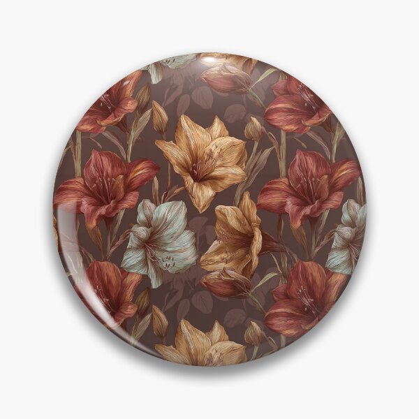 Item preview, Classic Amaryllis Print  - Botanical Garden Pattern   - Birthday Gift For Wife designed and sold by RoyalStarsPatts.