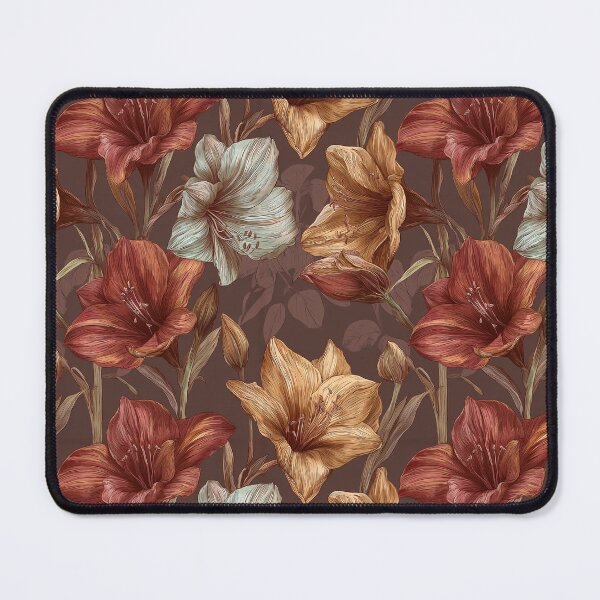 Item preview, Classic Amaryllis Print  - Botanical Garden Pattern   - Birthday Gift For Wife designed and sold by RoyalStarsPatts.