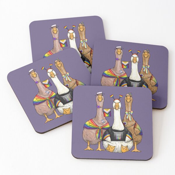 Item preview, Pride Demon Goose designed and sold by Art by Veya.