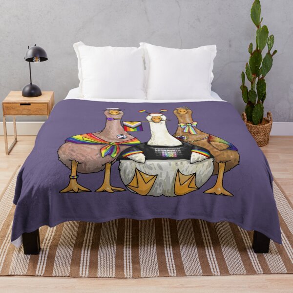 Item preview, Pride Demon Goose designed and sold by Art by Veya.