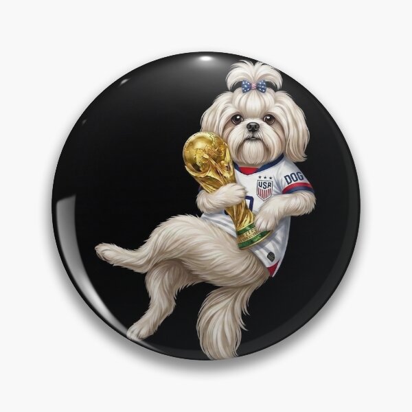Item preview, Shih Tzu World Cup 2026 USA designed and sold by Petshopping.