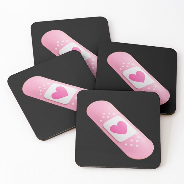 Item preview, Baby Pink Bandaid for bumper on car Sticker designed and sold by FestivityFinds.