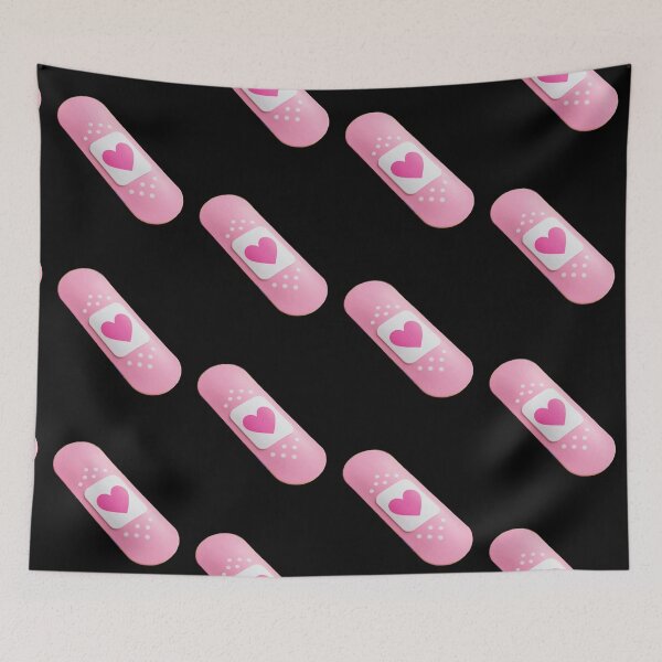 Item preview, Baby Pink Bandaid for bumper on car Sticker designed and sold by FestivityFinds.