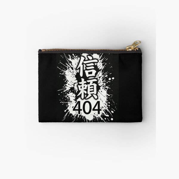 Item preview, Trust 404 (信頼) - Cyberpunk JDM Kanji Streetwear Logo Sticker designed and sold by Japan-kanji-ya.