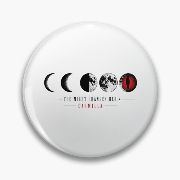 Item preview, Carmilla The Night Changes Her Moon Phases Vampire Gothic Art designed and sold by Fenay Designs.