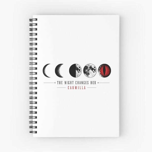 Item preview, Carmilla The Night Changes Her Moon Phases Vampire Gothic Art designed and sold by Fenay Designs.