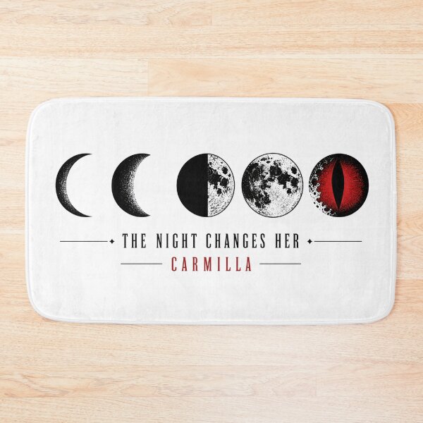 Item preview, Carmilla The Night Changes Her Moon Phases Vampire Gothic Art designed and sold by Fenay Designs.