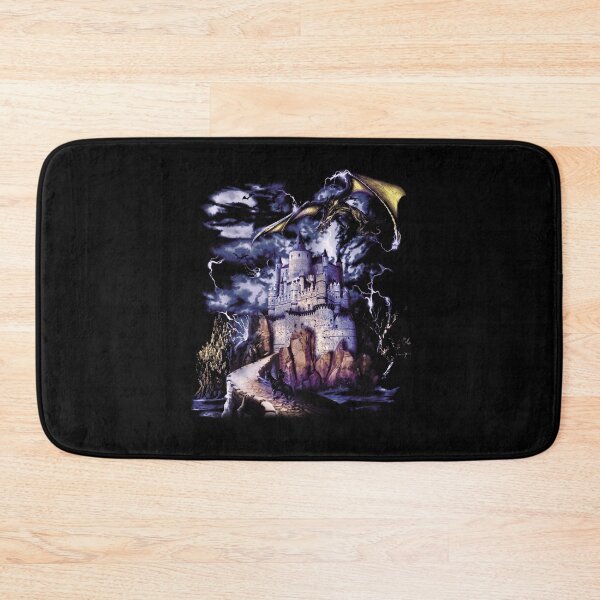 Item preview, Dark Fantasy Dragon Castle Gothic Medieval Art designed and sold by KAWKAW-DRHM.