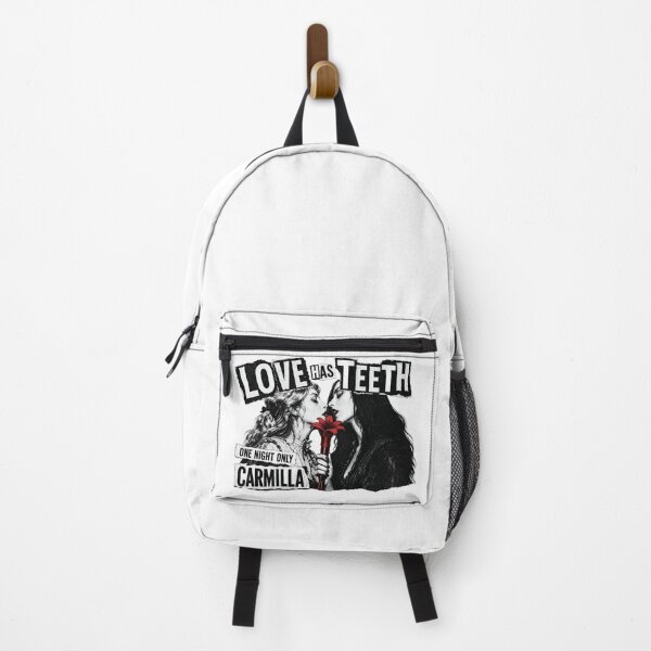 Item preview, Carmilla Love Has Teeth Retro Punk Sapphic Vampire Art designed and sold by Fenay Designs.