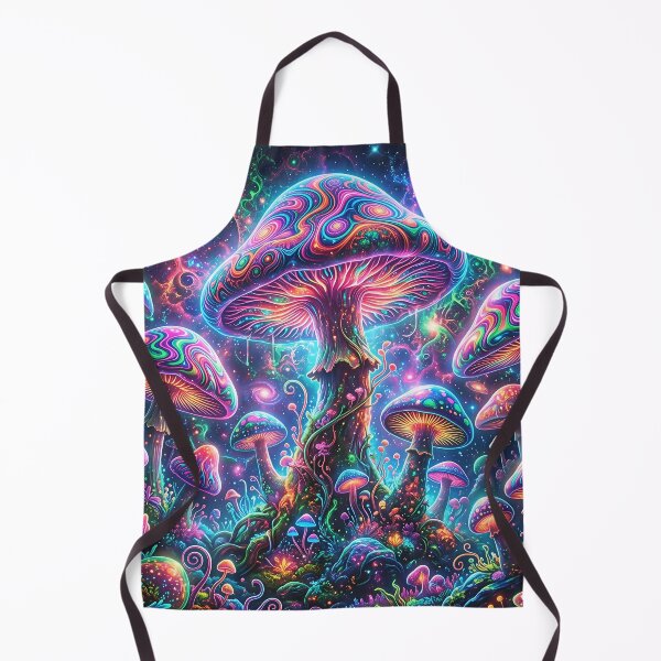 Item preview, Neon Mushroom Universe – Psychedelic Forest Trip 3 designed and sold by RH Design Lab.