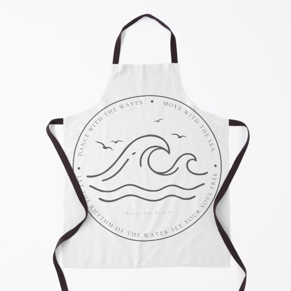 Item preview, Dance With The Waves Move With The Sea — Minimalist Nature Print designed and sold by CairnStudio.
